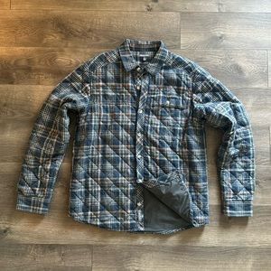 NWOT MENS TOAD&CO KODIAK QUILTED OVERSHIRT JACKET small